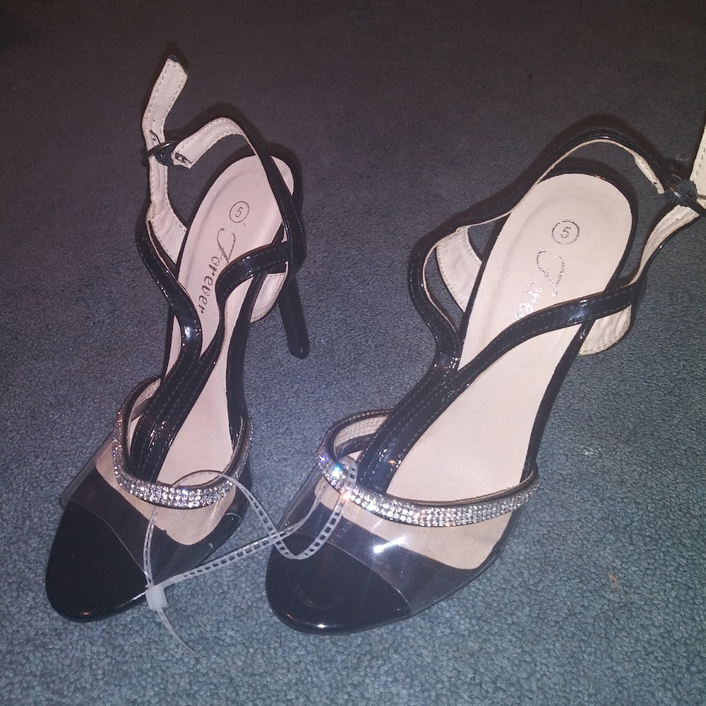 High heel shoes
